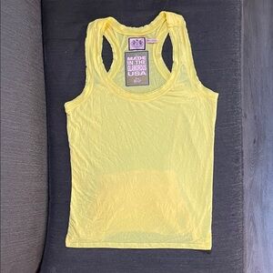 Juicy Couture Bright Yellow Tank Top